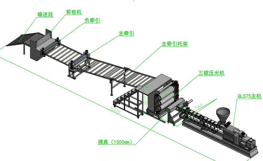 隔音減震片材生產線_隔音減震片材生產線